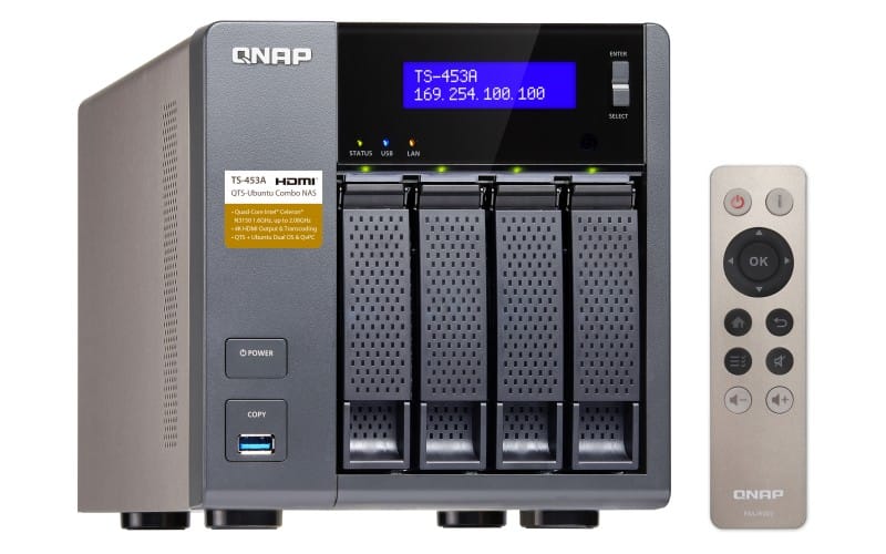 Serveur NAS QNAP TS-453A |4 Baie-Celeron-4GB|