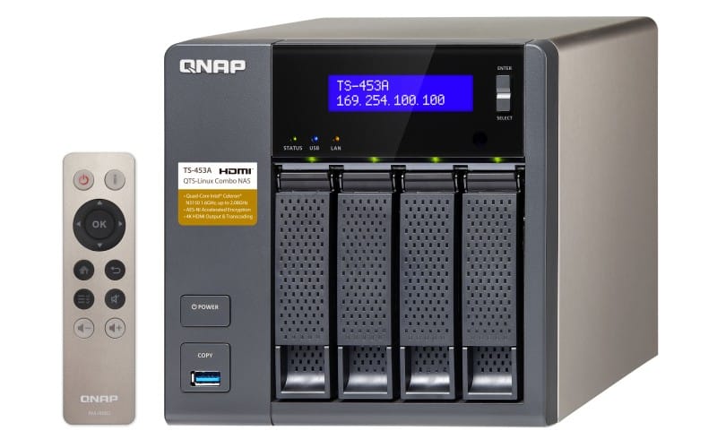 Serveur NAS QNAP TS-453A |4 Baie-Celeron-4GB|