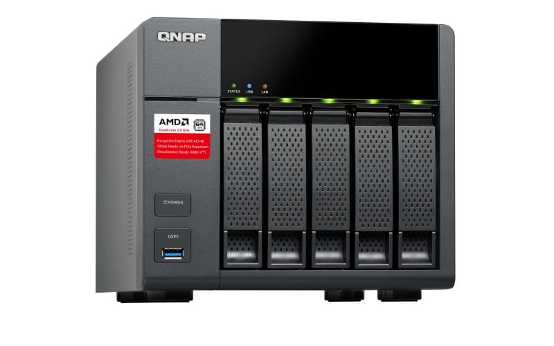 Serveur NAS QNAP TS-563 |5 Baie-AMD-2GB|