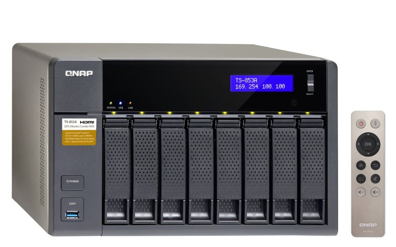Serveur NAS QNAP TS-853A |8 Baie-Celeron-4GB|