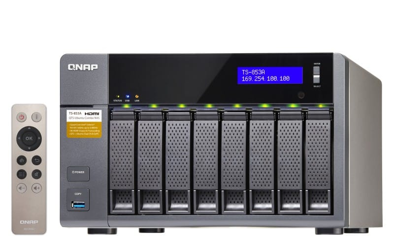 Serveur NAS QNAP TS-853A |8 Baie-Celeron-4GB|