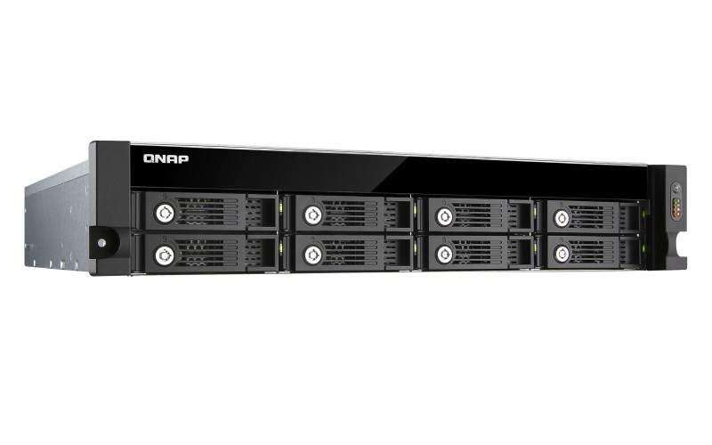 Serveur NAS QNAP Rackable TVS-871U-RP |8 Baie-i5-4590S-8GB| avec Kit ...