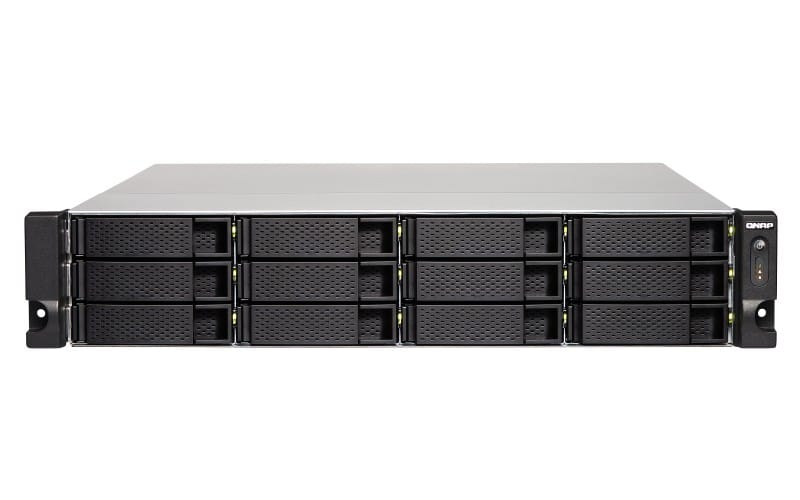 Serveur NAS QNAP Rackable TS-1253BU-RP |12 Baie-Celeron-4GB|