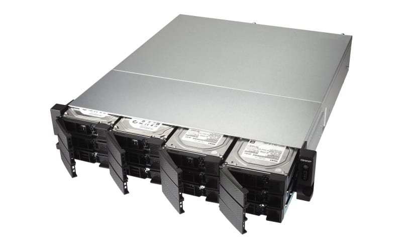 Serveur NAS QNAP Rackable TS-1253BU-RP |12 Baie-Celeron-4GB|