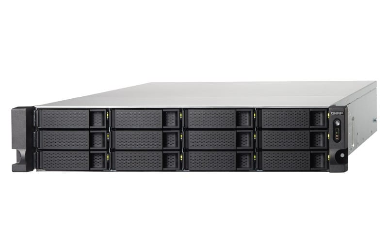 Serveur NAS QNAP Rackable TS-1253BU-RP |12 Baie-Celeron-4GB|