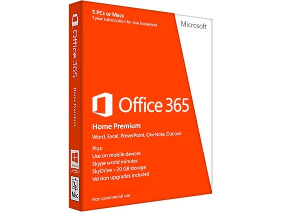 Microsoft Office 365 Famille - Français - Licence d'abonnement 1 an/5 Postes (6GQ-00681)
