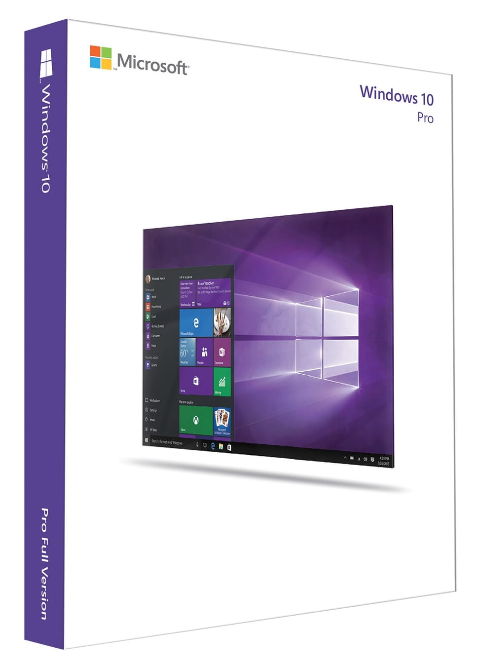 Microsoft Windows 10 Pro 64-bit - English - 1 Device (FQC-08929) — image 1