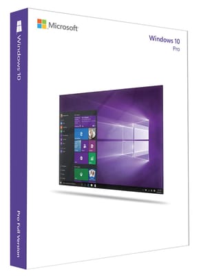 Microsoft Windows 10 Pro 64 Bits - Anglais - 1 Poste (FQC-08929)
