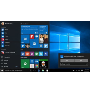 Microsoft Windows 10 Pro 64 Bits - Anglais - 1 Poste (FQC-08929)