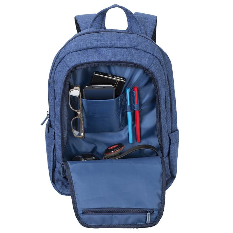 Sac à dos Rivacase Alpendorf 7560 pour ordinateurs portables 15,6" - Bleu