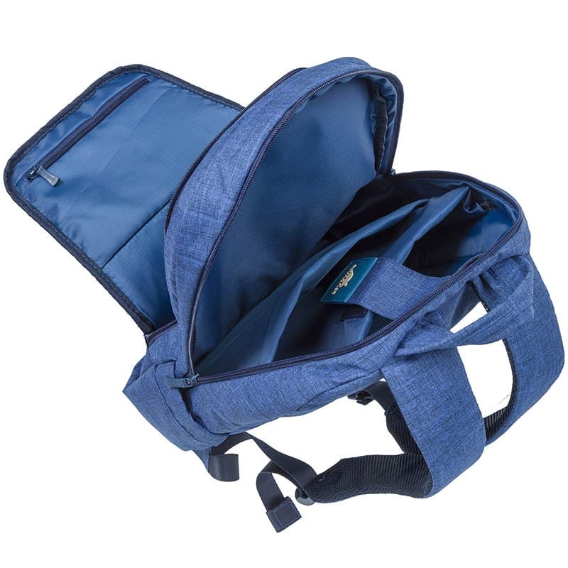 Sac à dos Rivacase Alpendorf 7560 pour ordinateurs portables 15,6" - Bleu