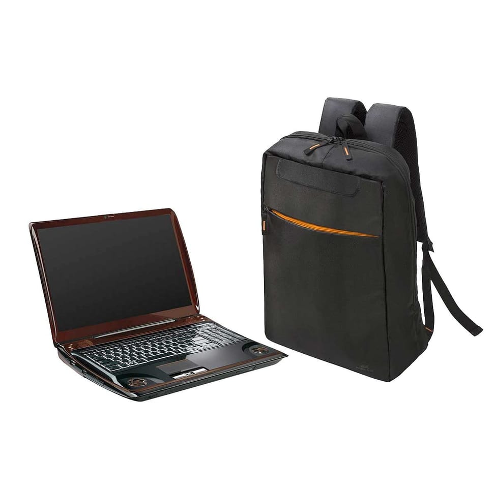 Sac à dos Rivacase Regent 8060 pour ordinateurs portables 17,3" - Noir