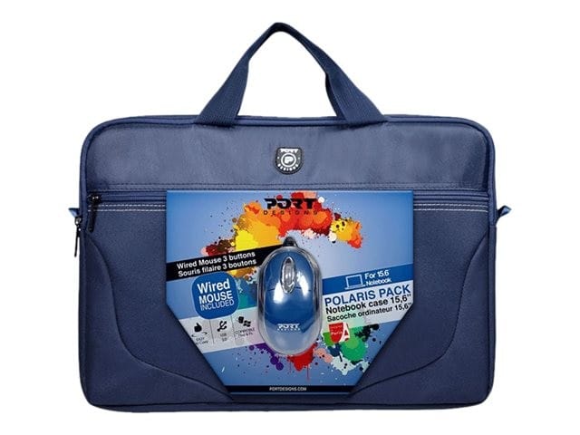 Mallette Port Designs POLARIS II Bleu 15"+ Souris USB (501732) — image 1