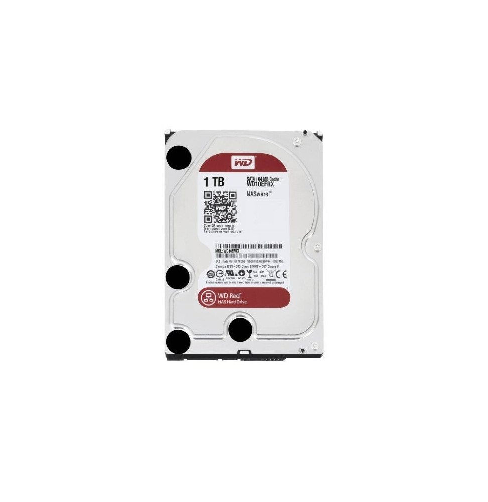 Disque Dur interne Western Digital Red Nas (WD10EFRX)