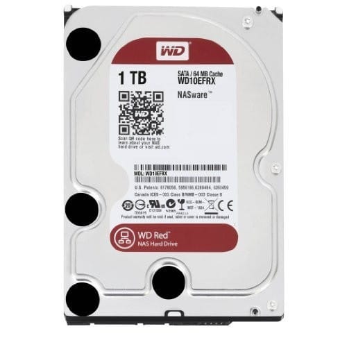 Disque Dur interne Western Digital Red Nas (WD10EFRX)