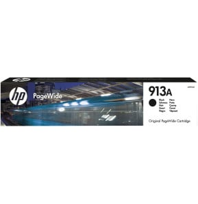 HP 913A Noir - Cartouche PageWide HP d'origine (L0R95AE)