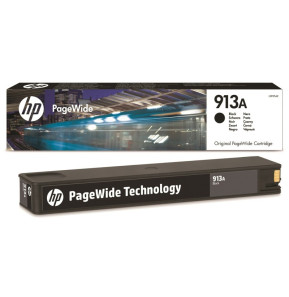 HP 913A Noir - Cartouche PageWide HP d'origine (L0R95AE)