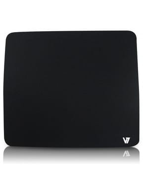 Tapis pour souris V7 - Antiderapant - Noir (J152185)