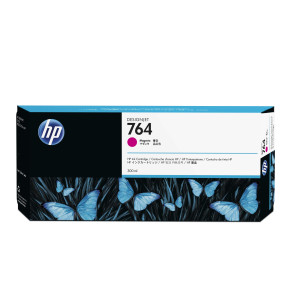 Cartouche d'encre HP 764 Magenta - 300 ml DesignJet Ink (C1Q14A)