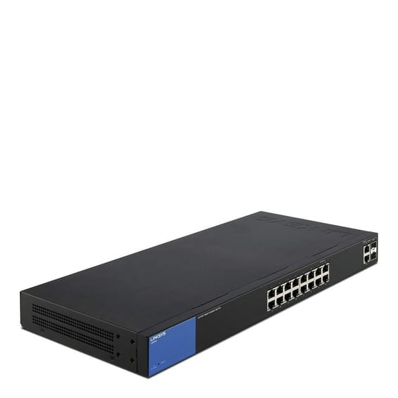 Smart Switch Manageable Gigabit Business Linksys - 16 ports (LGS318P-EU)