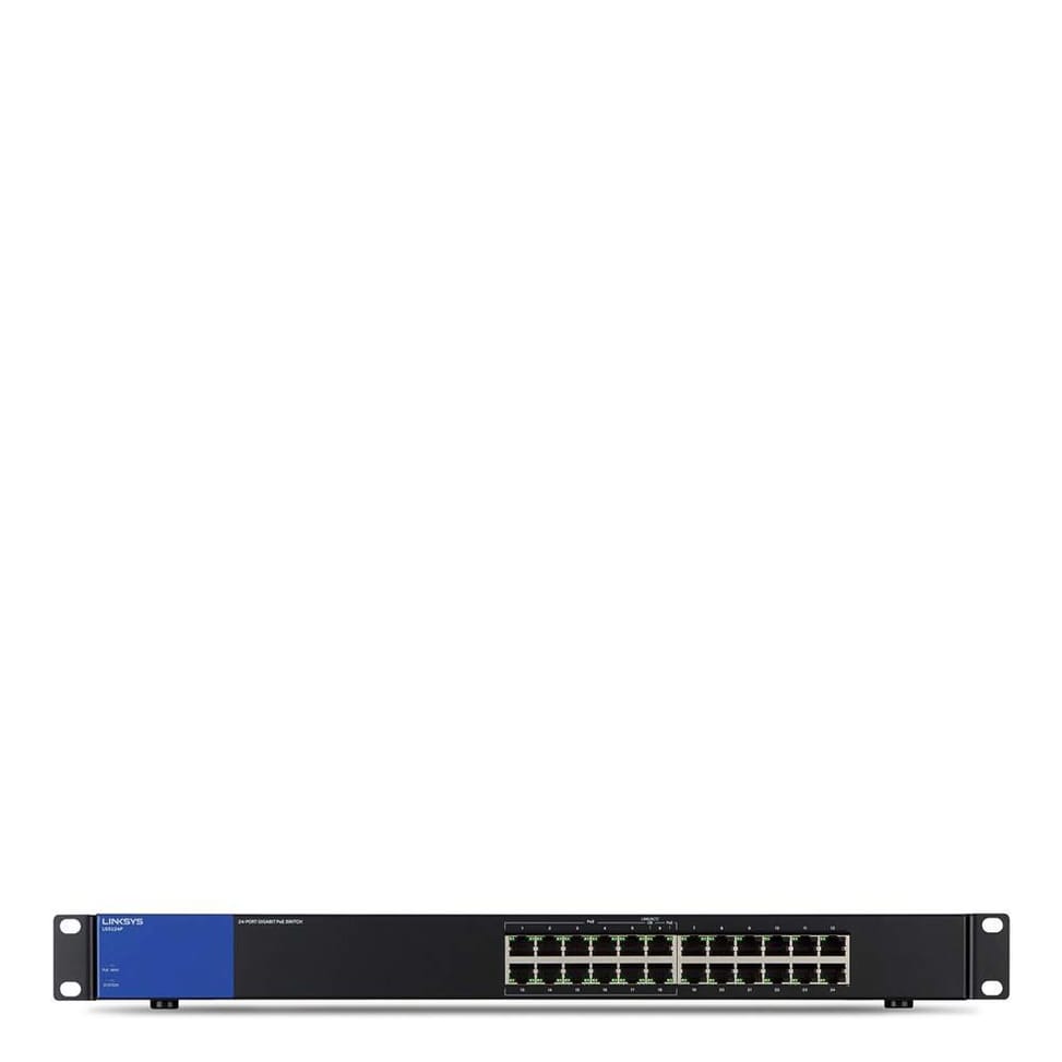 Switch PoE+ Linksys 24 ports Gigabit Business - à monter sur rack (LGS124P-EU) — image 2