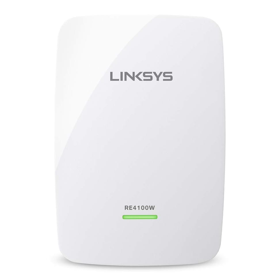 Amplificateur de portée Wi-Fi Linksys N600 (RE4100W) — image 1