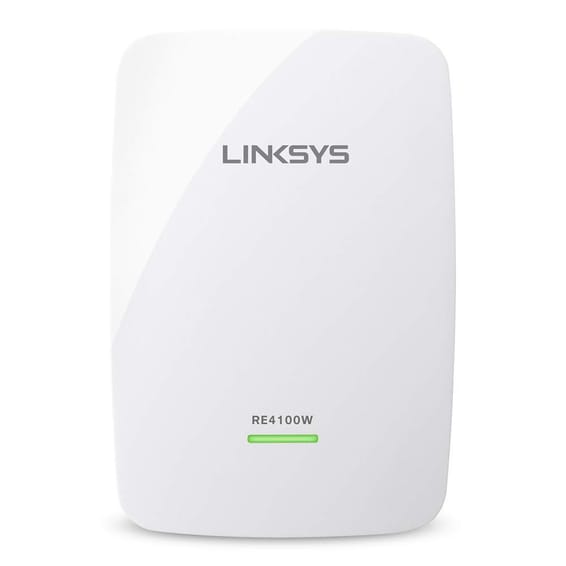Amplificateur de portée Wi-Fi Linksys N600 (RE4100W)