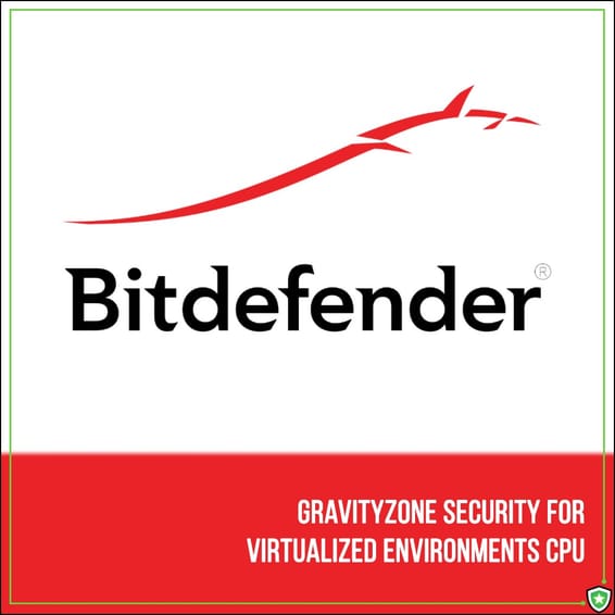 Bitdefender GravityZone Security for Virtualized Environments CPU (1 an)