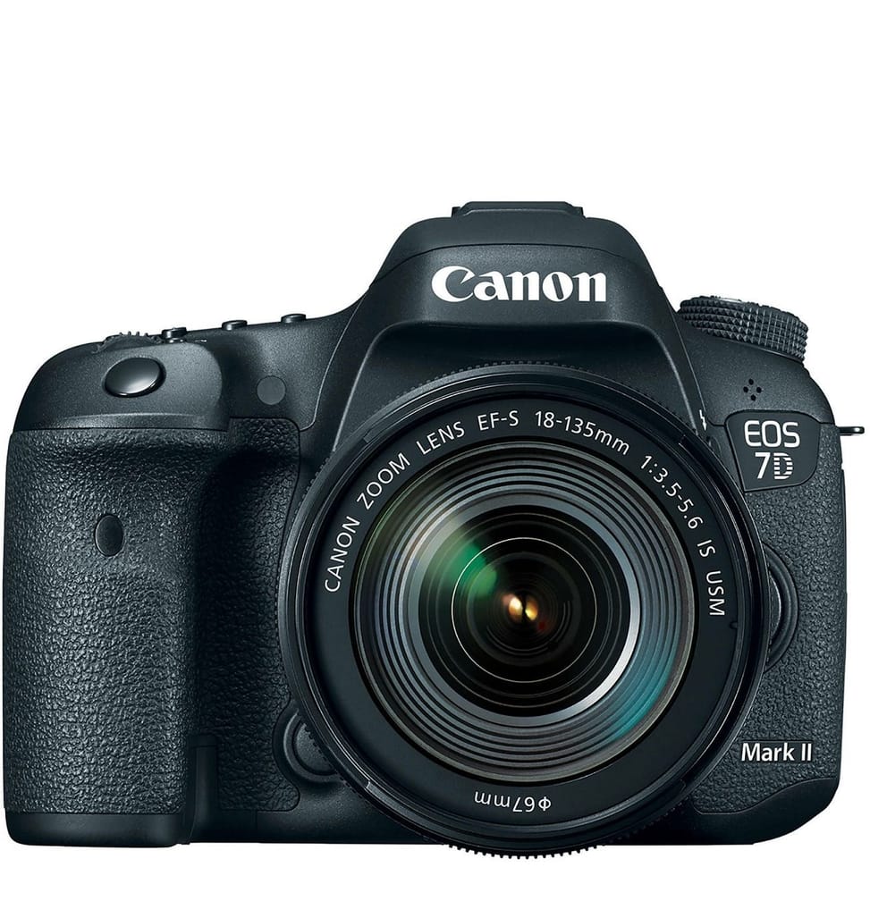 Appareil photo Reflex Canon EOS 7D Mark II - 18-135 IS STM (9128B137AA) — image 2