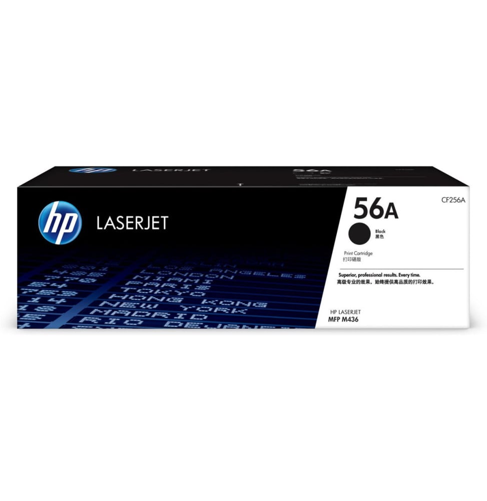 HP 56A Noir (CF256A) - Toner HP LaserJet d'origine