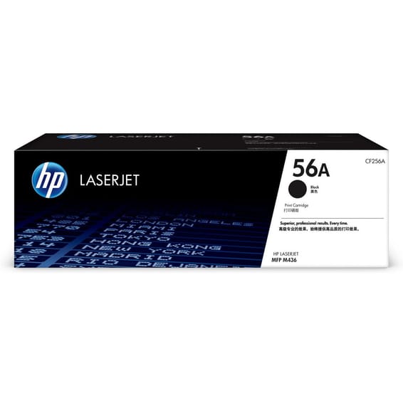HP 56A Noir (CF256A) - Toner HP LaserJet d'origine