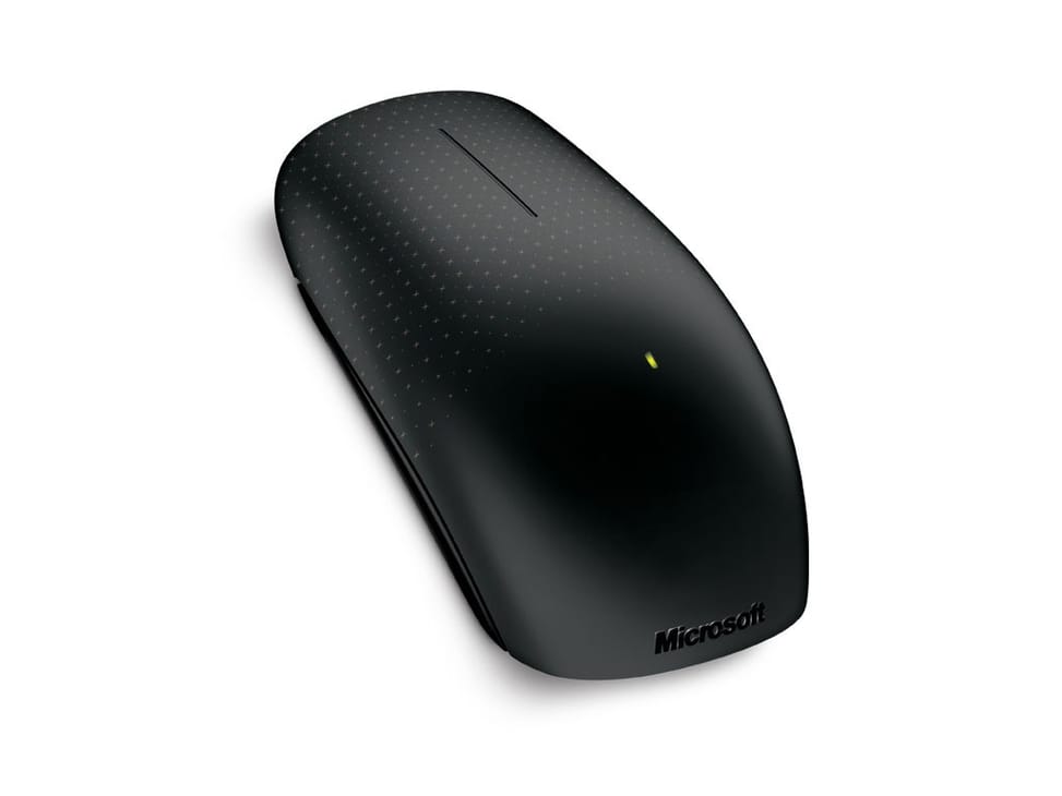 Souris Microsoft sans fil tactile Noir - Touch Mouse — image 3