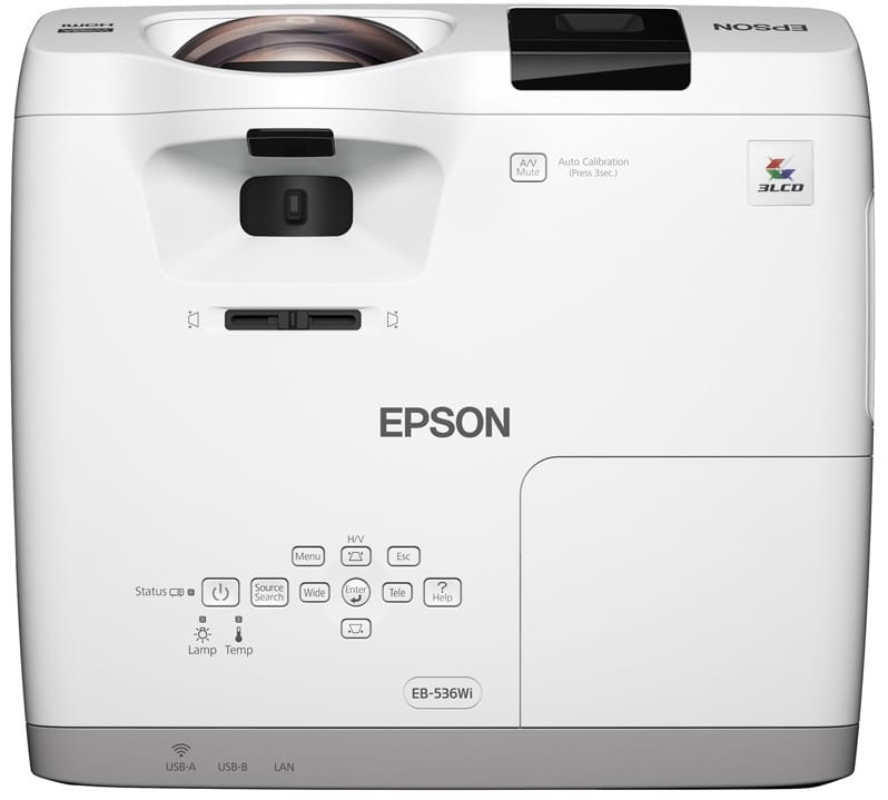 Epson EB-536Wi Vidéoprojecteur WXGA(1280 x 800) (V11H670040) — image 3