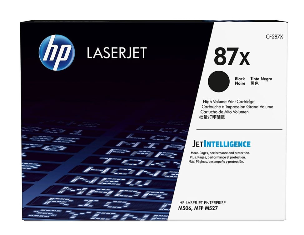 HP 87X Black (CF287X) - Original HP LaserJet High-Yield Toner — image 1