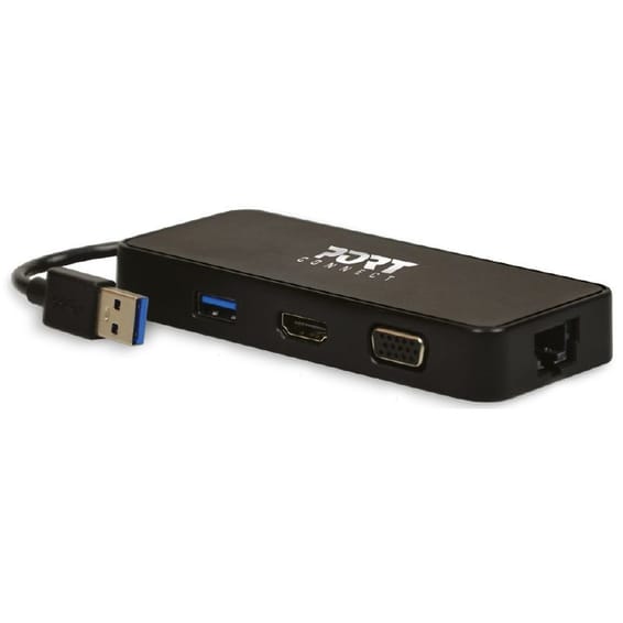 Station d'accueil Port Designs multiport USB (901900)