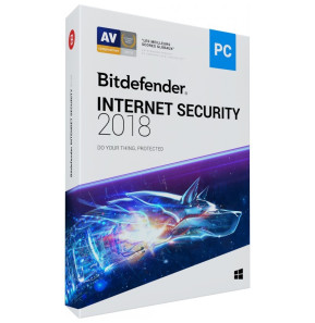 Bitdefender Internet Security 2018 1 AN 3 PC