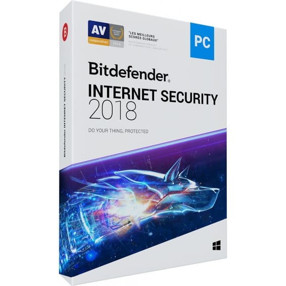 Bitdefender Internet Security 2018 1 AN 1 PC
