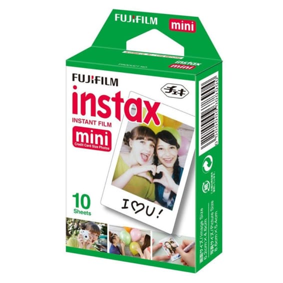 Film Appareil FujiFilm Instax Mini Simples - Pack de 10 pose