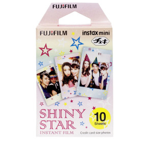 Film Appareil FujiFilm Instax Mini Shiny Star - Pack de 10 pose