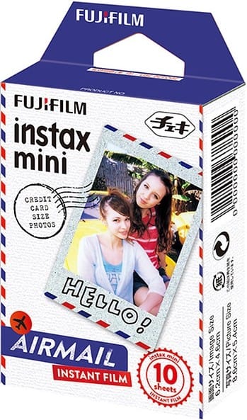 Film Appareil FujiFilm Instax Mini Air Mail - Pack de 10 pose