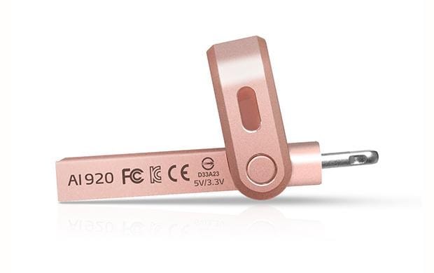 Clé USB ADATA i-Memory AI920 - 64 GB USB 3.1 - Rose Dorée — image 4