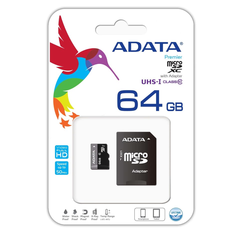 Carte Mémoire ADATA Micro SDHC Class 10 avec Adaptateur — image 10