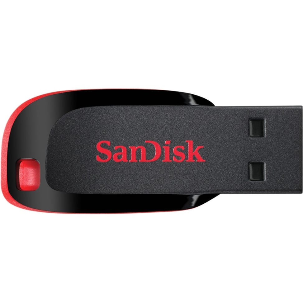 قرص USB SanDisk USB 2.0 - 16 GB (SDCZ50-016G-B35) — صورة 1