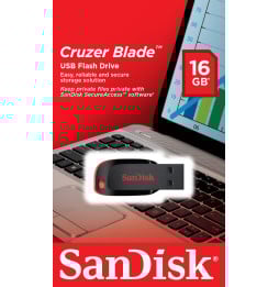 Clé USB SanDisk USB 2.0 - 16 Go (SDCZ50-016G-B35)