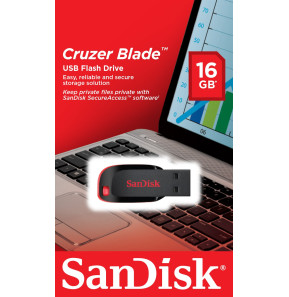 Clé USB SanDisk USB 2.0 - 16 Go (SDCZ50-016G-B35)