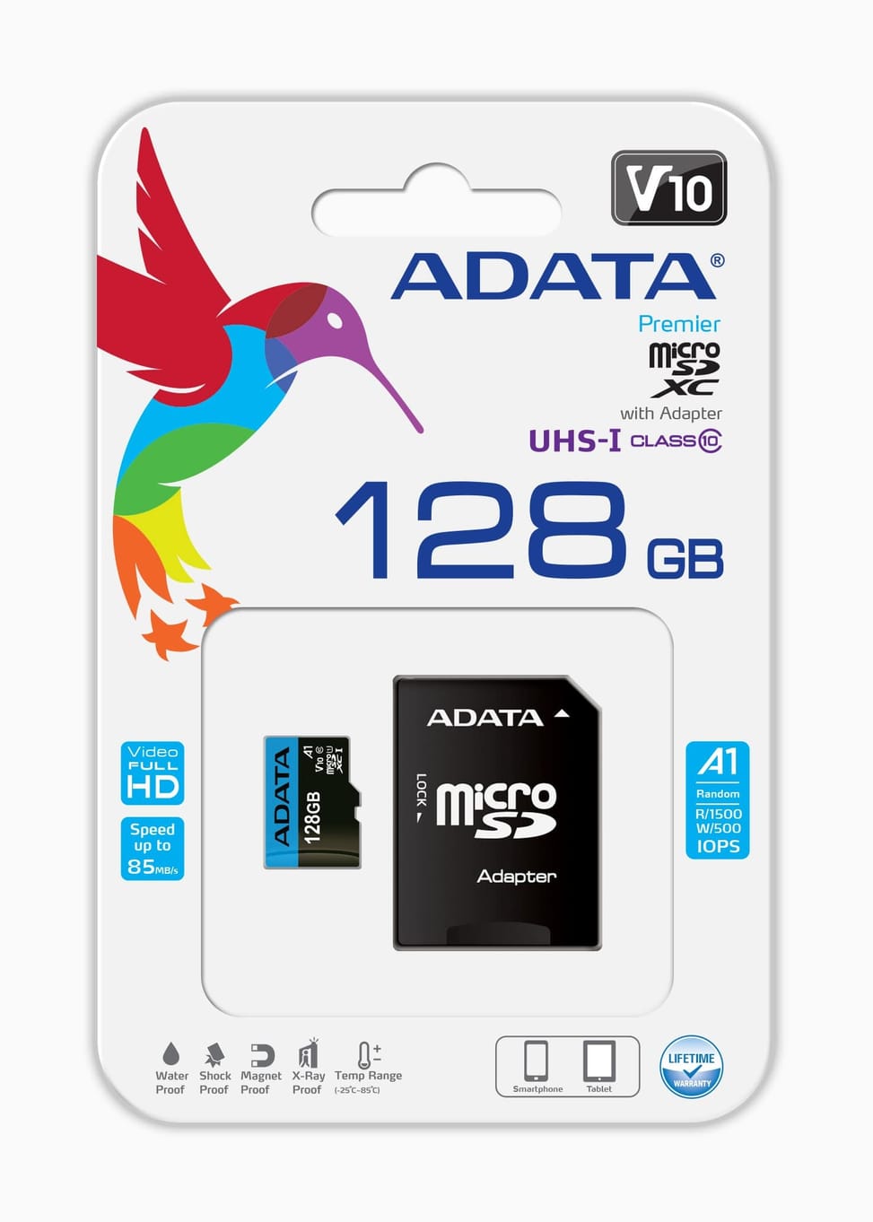Carte mémoire ADATA Premier - 128 GB - microSDHC/SDXC UHS-I Class10 — image 4