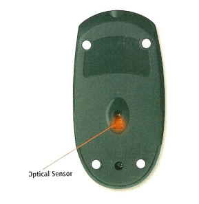 Souris optique 3 boutons USB et PS/2 - Noir