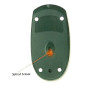 Souris optique 3 boutons USB et PS/2 - Noir