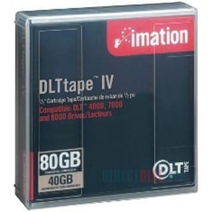 Cartouche de données Imation DL Tape IV 40GB/80GB (IM 51122117763)