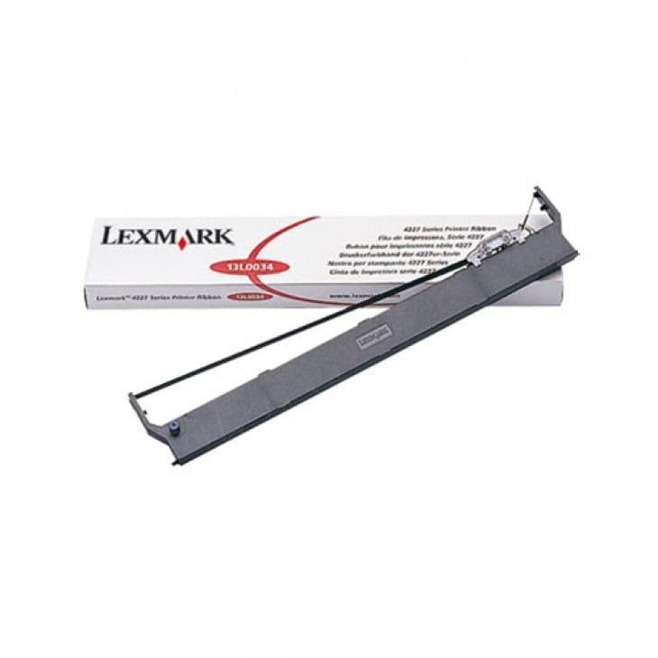 Ruban Lexmark nylon noir 4227/ 4227 Plus (13L0034) — image 1